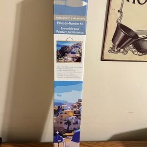 New In Box Artist’s Loft Greece Paint-by-Number Kit - 49 PC - Intermediate